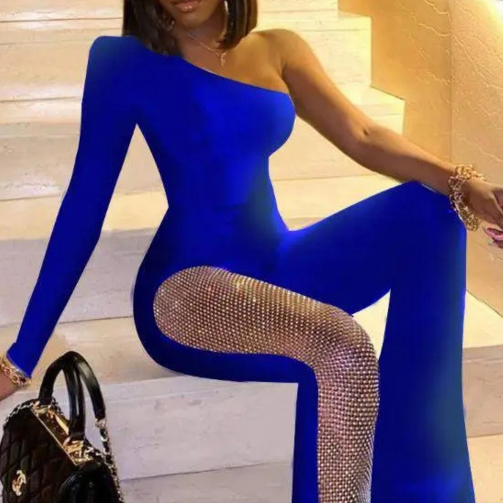 One sleeve jumpsuit